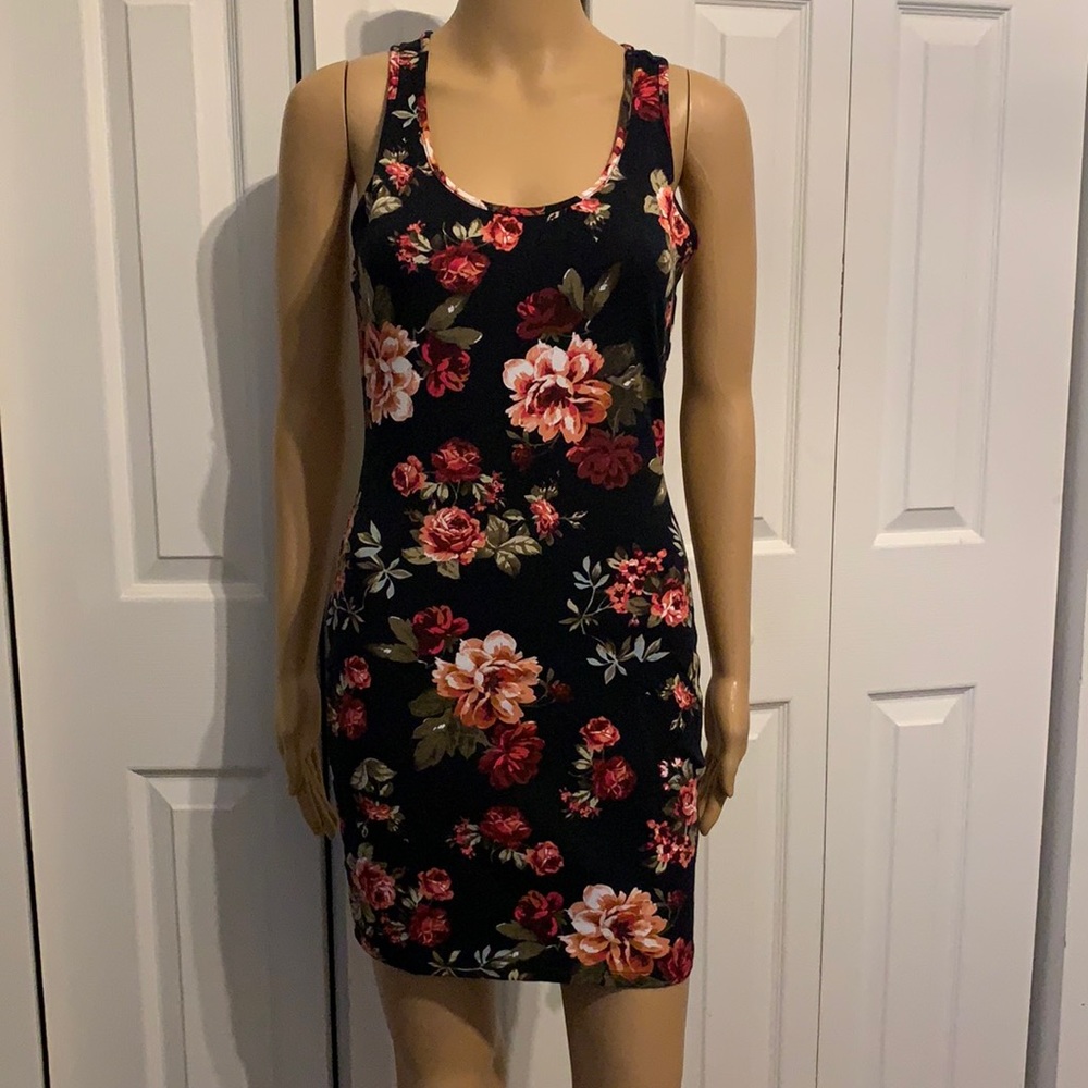 Sexy Flower Mini Dress